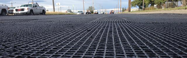 Ia 拉伸 塑料 ia Biaxial yas geogrid6